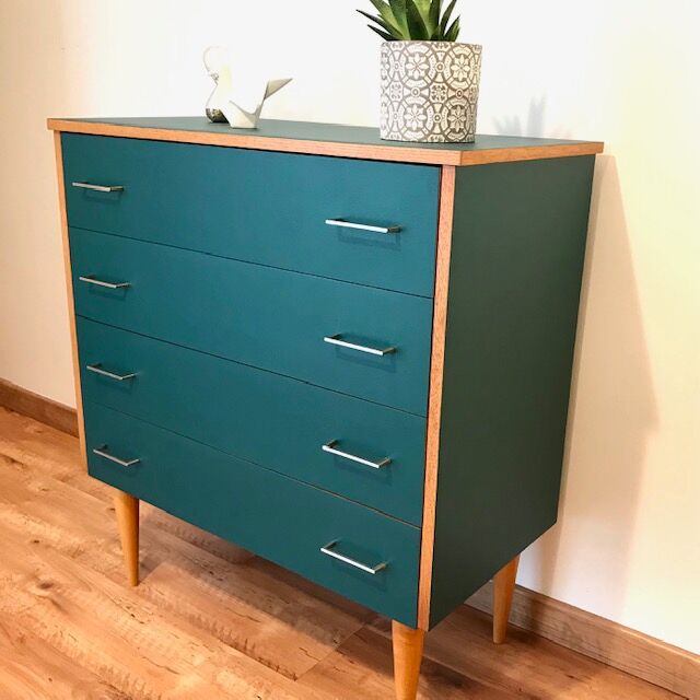 Vintage duck blue commodity