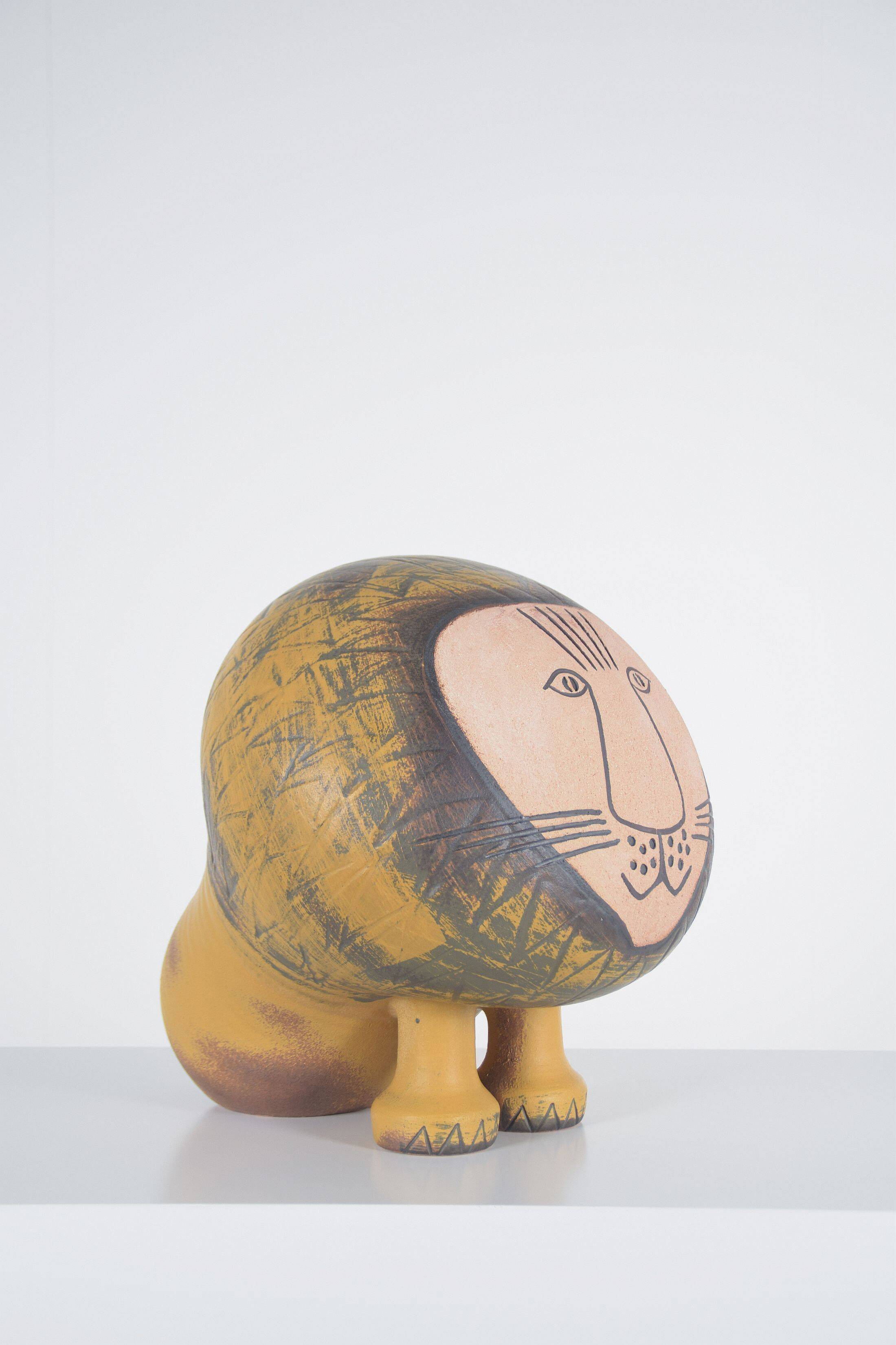 Ceramic Lion Maxi by Lisa Larson for K-Studion Gustavsberg