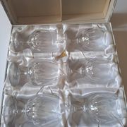 6 brandy glasses Bayel Cristallerie Royales De Champagne
