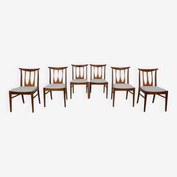 Brasilia Dining Chairs from G-Plan, 1960s, Set of 6