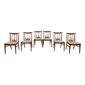 6 chaises de salle à