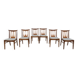 Brasilia Dining Chairs from G-Plan, 1960s, Set of 6