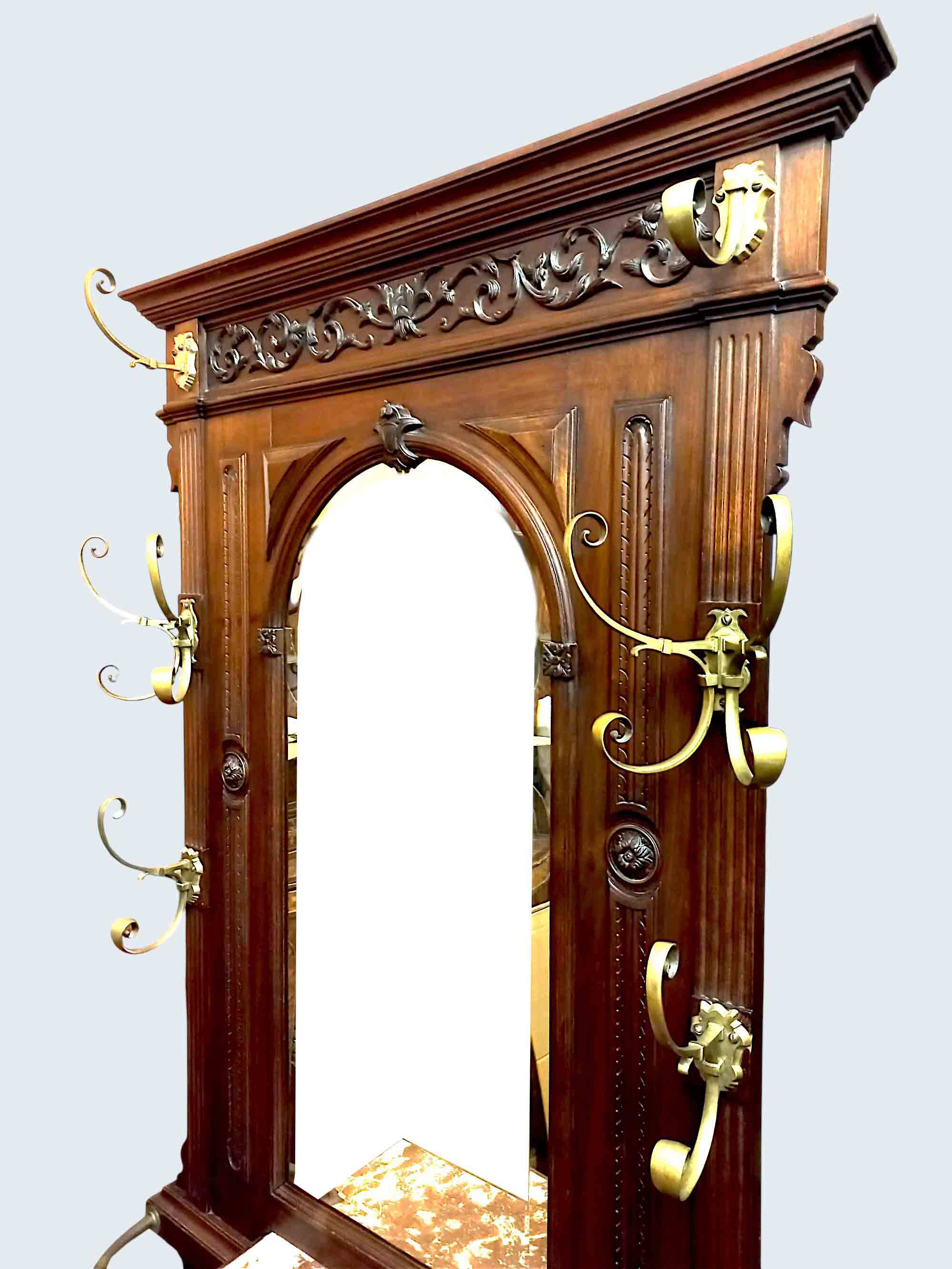 Walnut wardrobe