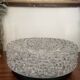 RZB glass globe ceiling light 29cm Vintage