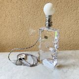 Vintage Sèvres crystal lamp base, Bauhaus/Art Deco design