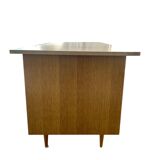 1950s oak desk