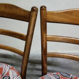 Pair of Baumann bistro chairs