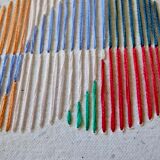 Embroidery on rag paper