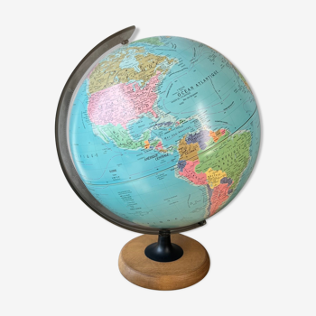 Globe terrestre sudime france 1995