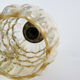 Graewe vintage wall applique double lights, amber bubble glasses. Year 50 60