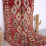 Vintage Moroccan Rug 179 x 305 cm - Berber Handmade Rug - Old Moroccan Rug