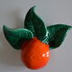 Orange in ceramic signs albert ferlay in vallauris around 1960