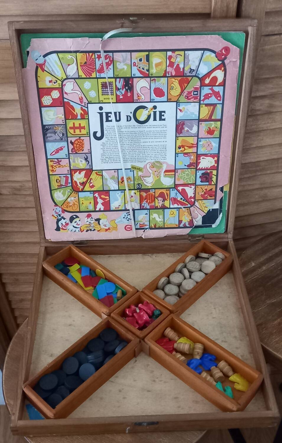 Plateau de jeux