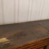 Library louis 15, old, door with fence