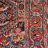 Tapis ancien persan de ghashghai 130x182 cm
