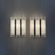 Mid-century design Doria Leuchten wall lamps sconce, 1970s