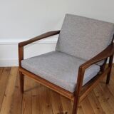 Fauteuil scandinave en teck, 1960
