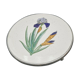 Underside of old faience dish