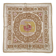 Nappe brodée à la main vintage 123x125 cm