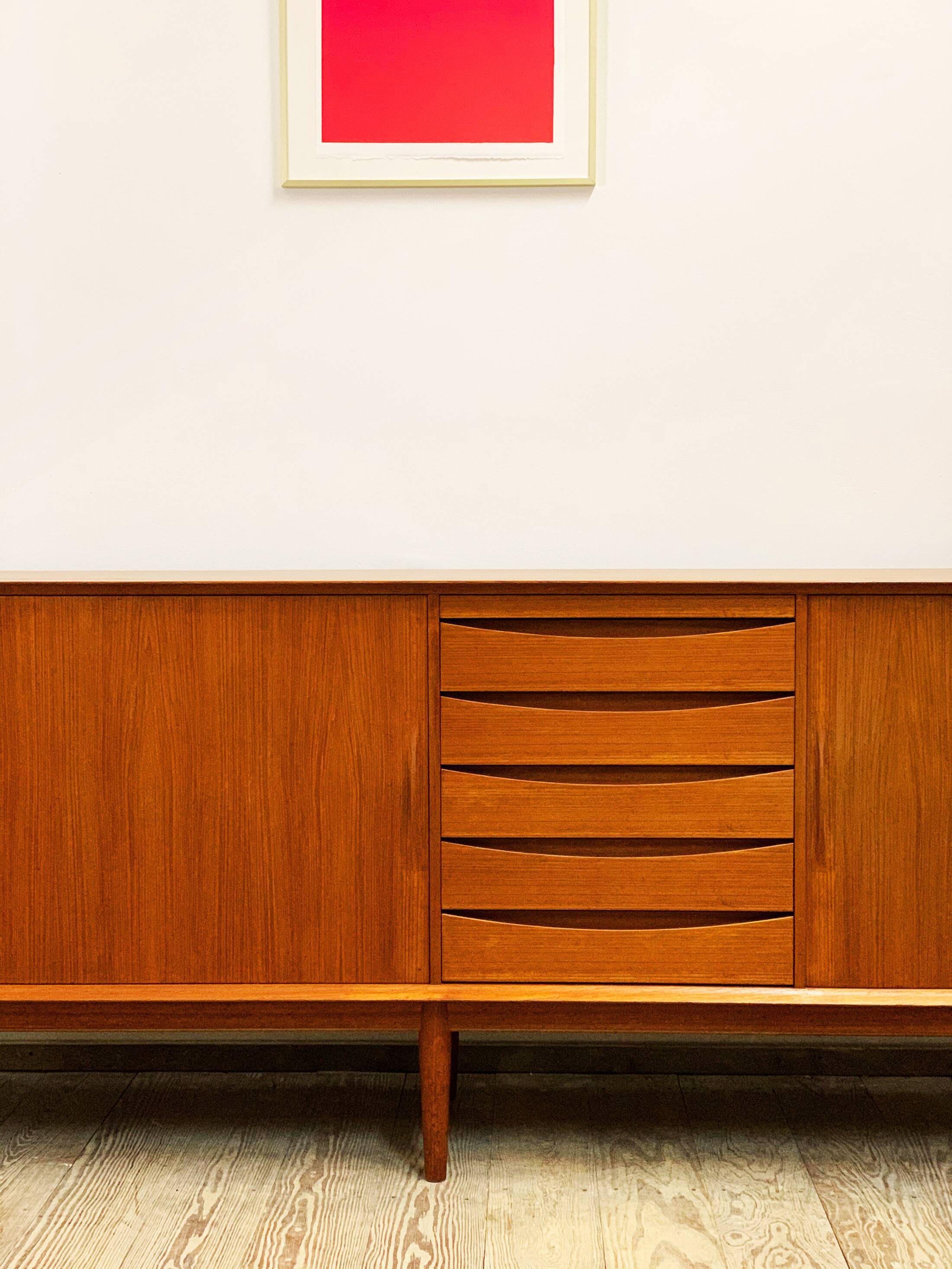 Teak sideboard by Arne Vodder for Sibast, 50/60