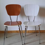 Lot of formica chairs