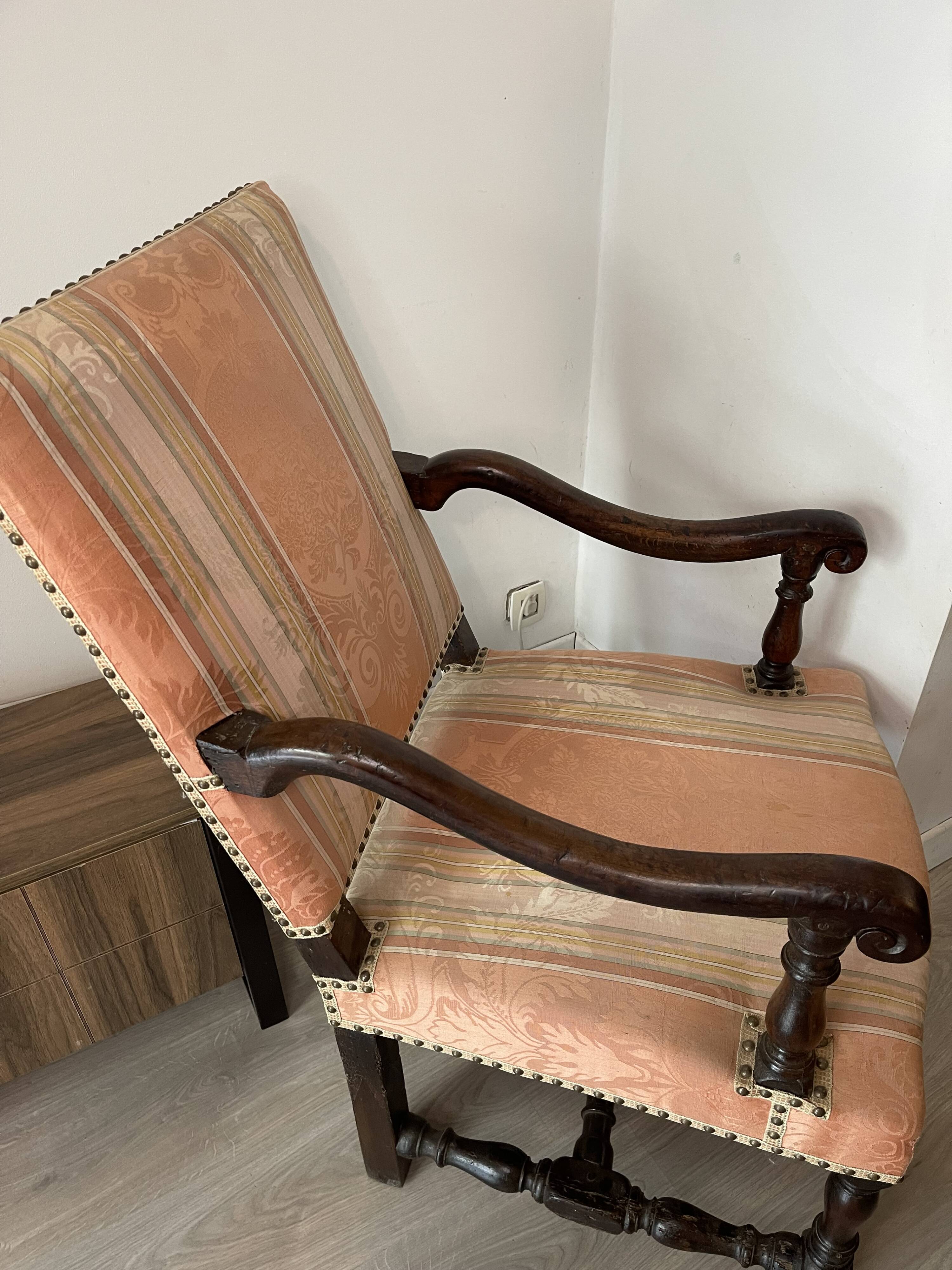 Louis XIII Style Armchair