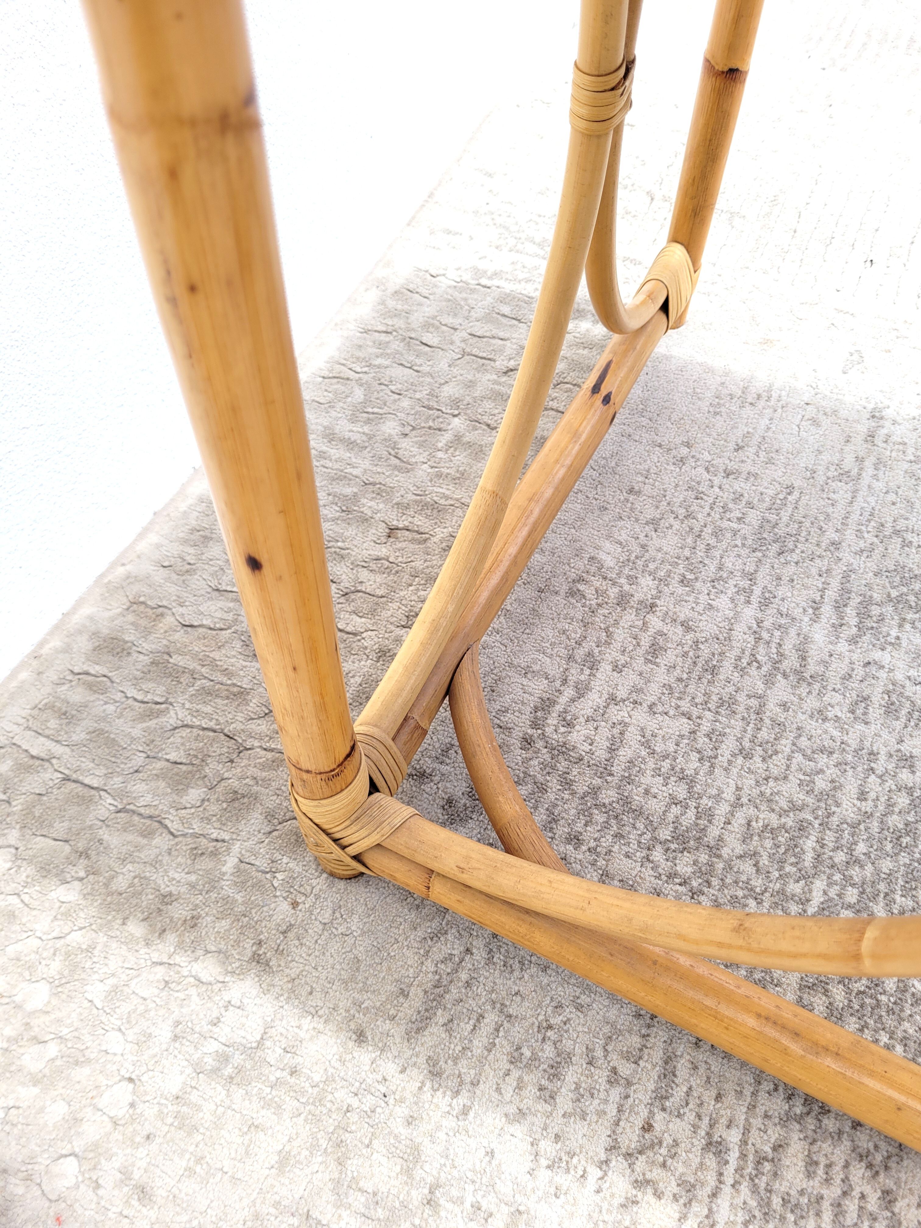 Rattan coffee table 50x50cm