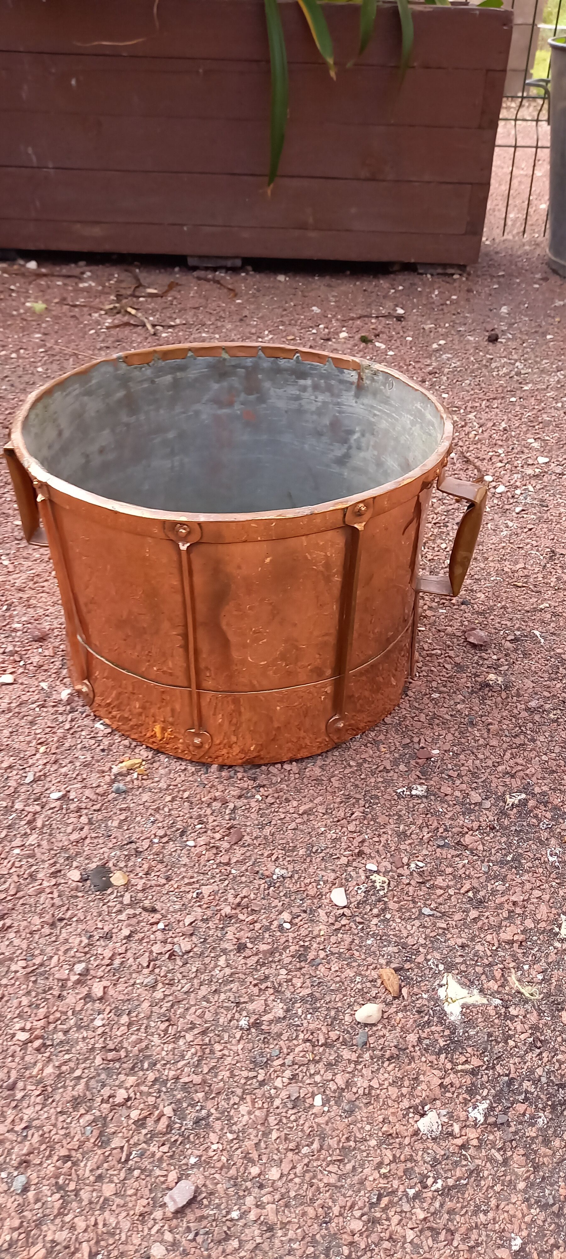 Copper pot cover