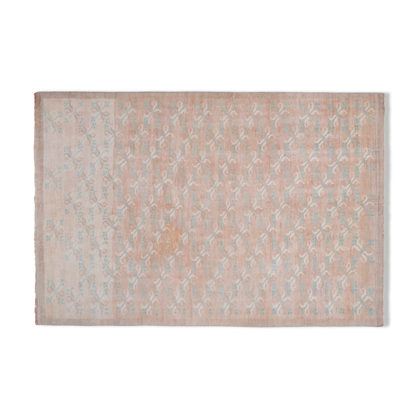 Antique central anatolian karapinar rug 4'9" x 7'2"