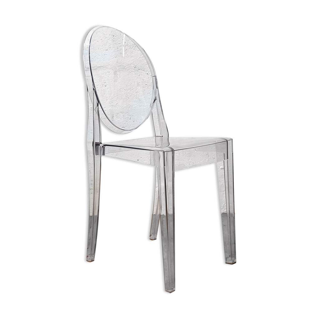 Chaise Kartell Victoria Ghost, Philippe Starck Selency