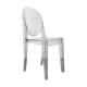 Chaise Kartell Victoria Ghost, Philippe Starck