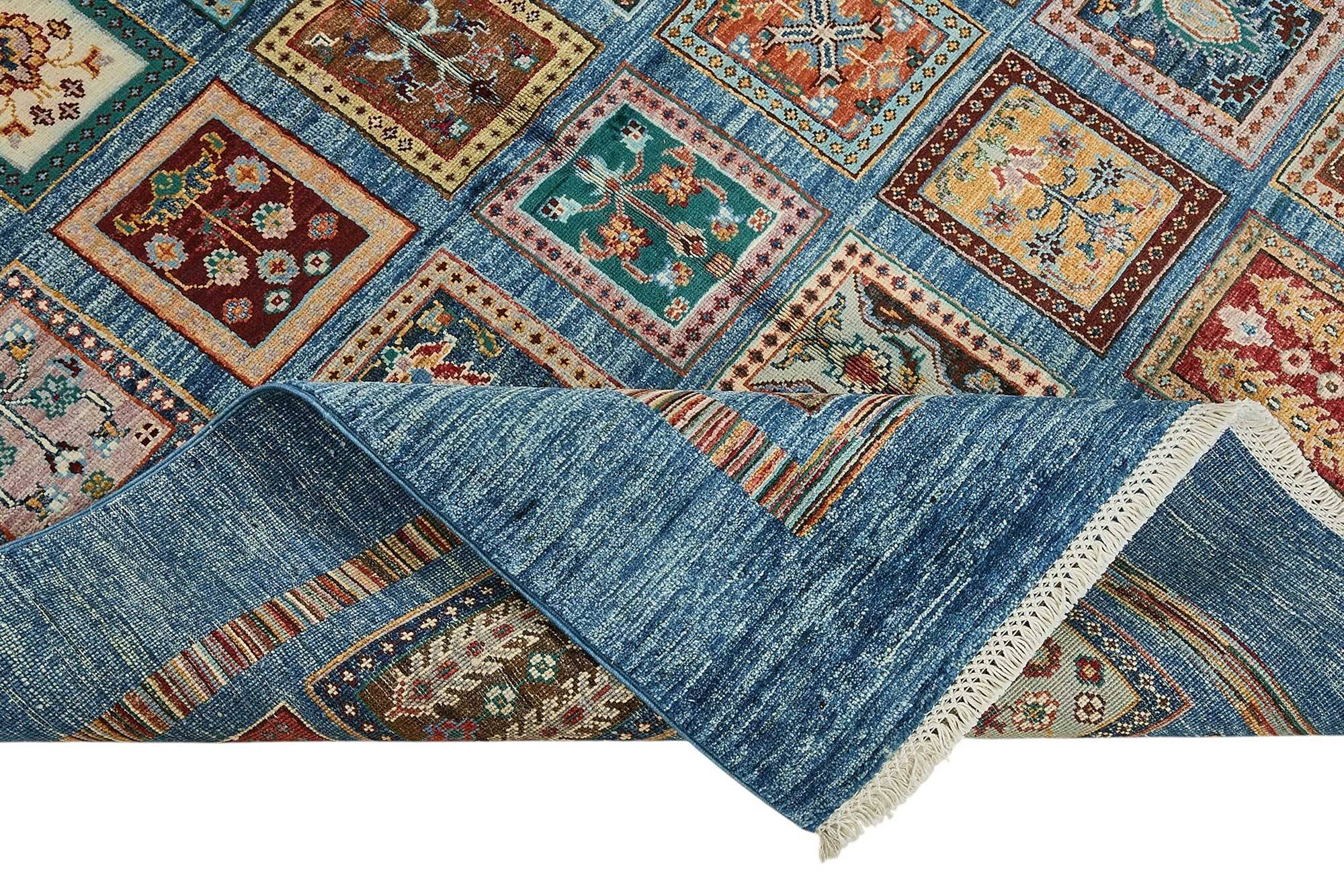 Turkish Handknotted Wool Oushak Rug 153 cm x 207 cm