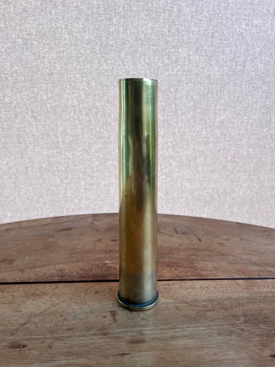 Soliflore vase in brass or bronze