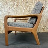 60s 70s teak sofa 2 seater couch J. Kristensen Danish Denmark Design 60s 70s
