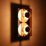 Disco plexi wall lamp by jocelyne trocmé for oxar