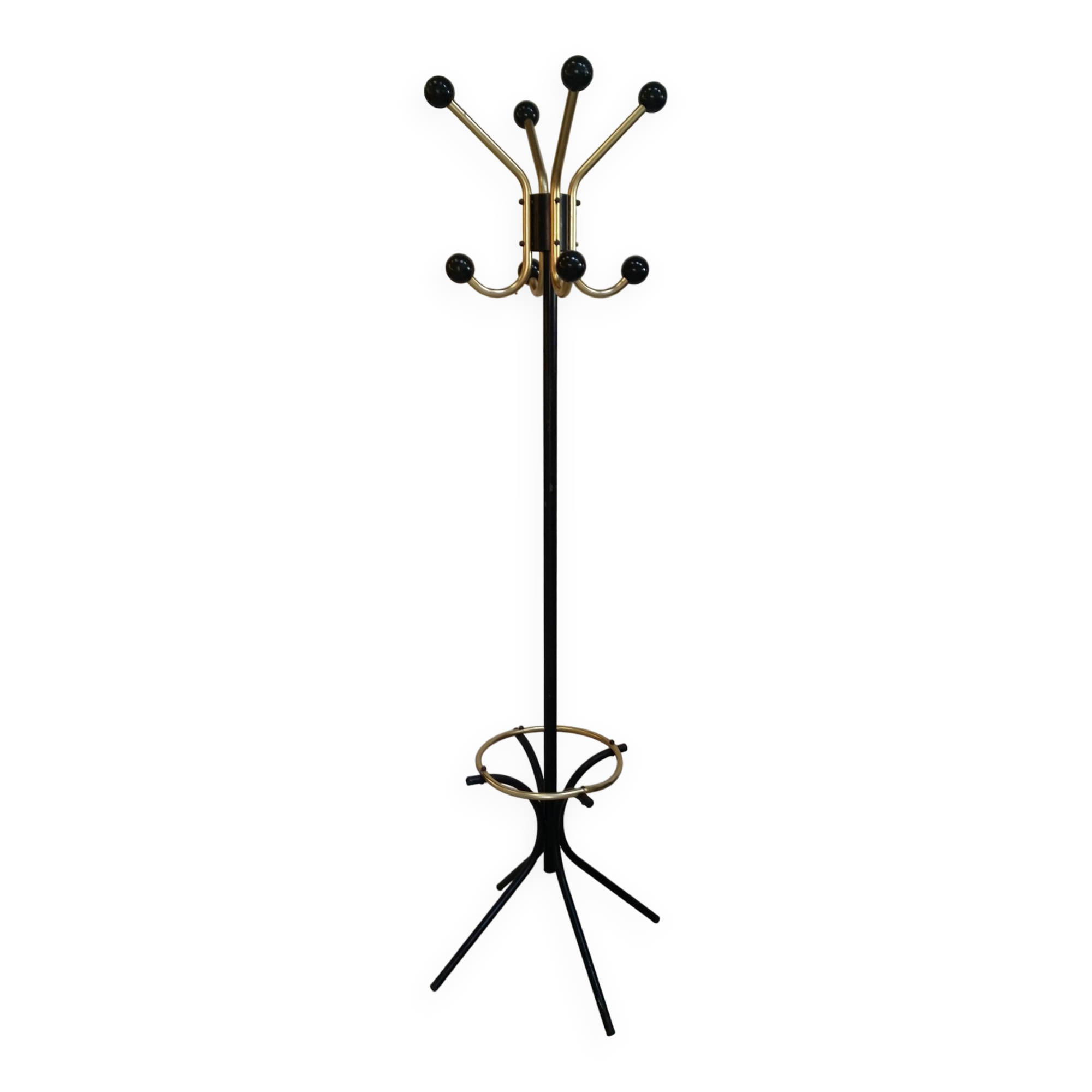 standing coat rack from the 70s
