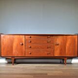 Fantastic Vintage Midcentury A. Younger Afromosia And Teak Sideboard.