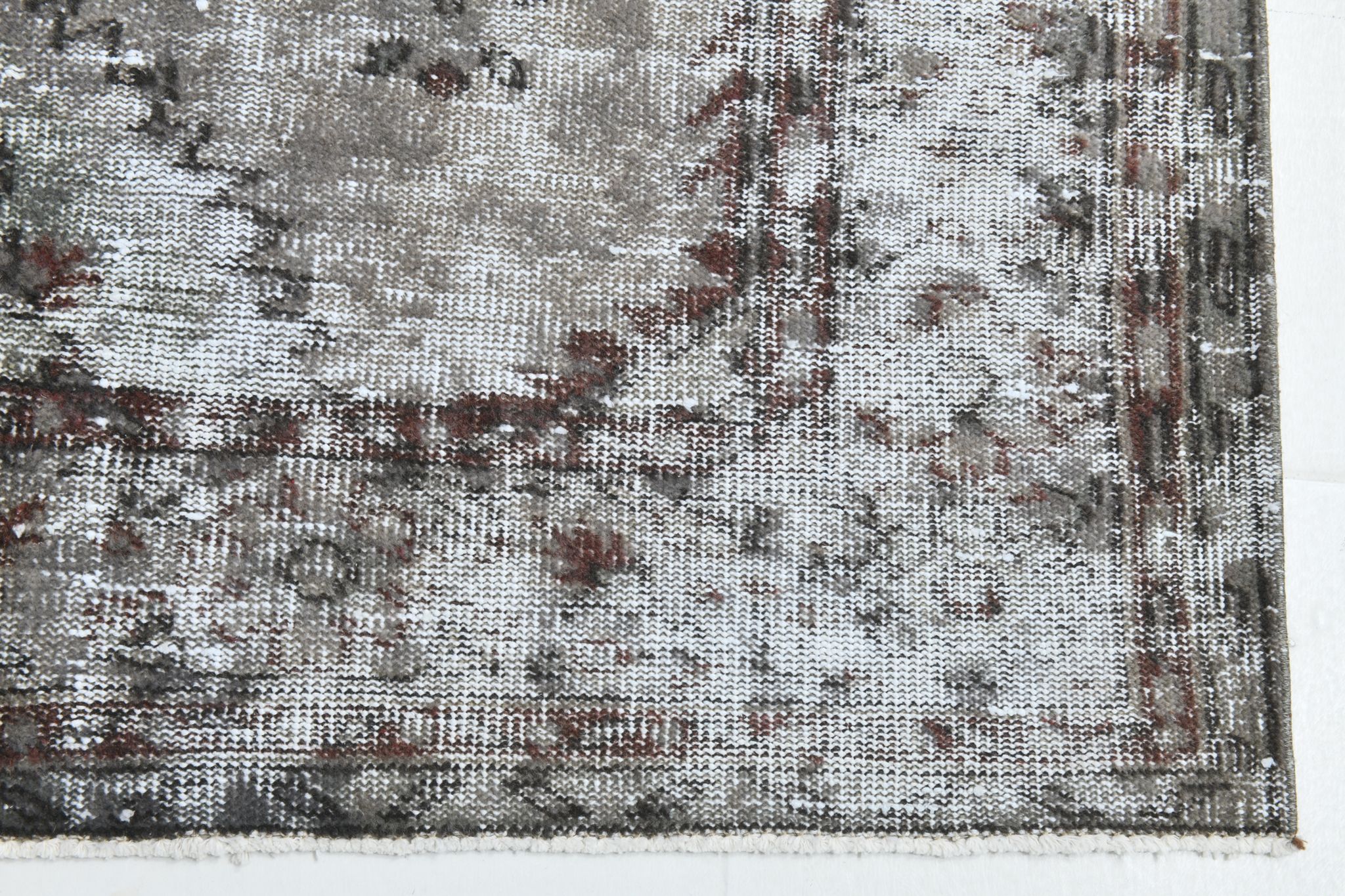 Turkish vintage large living room rug 313x188cm