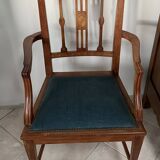 Art Deco armchair with armrest