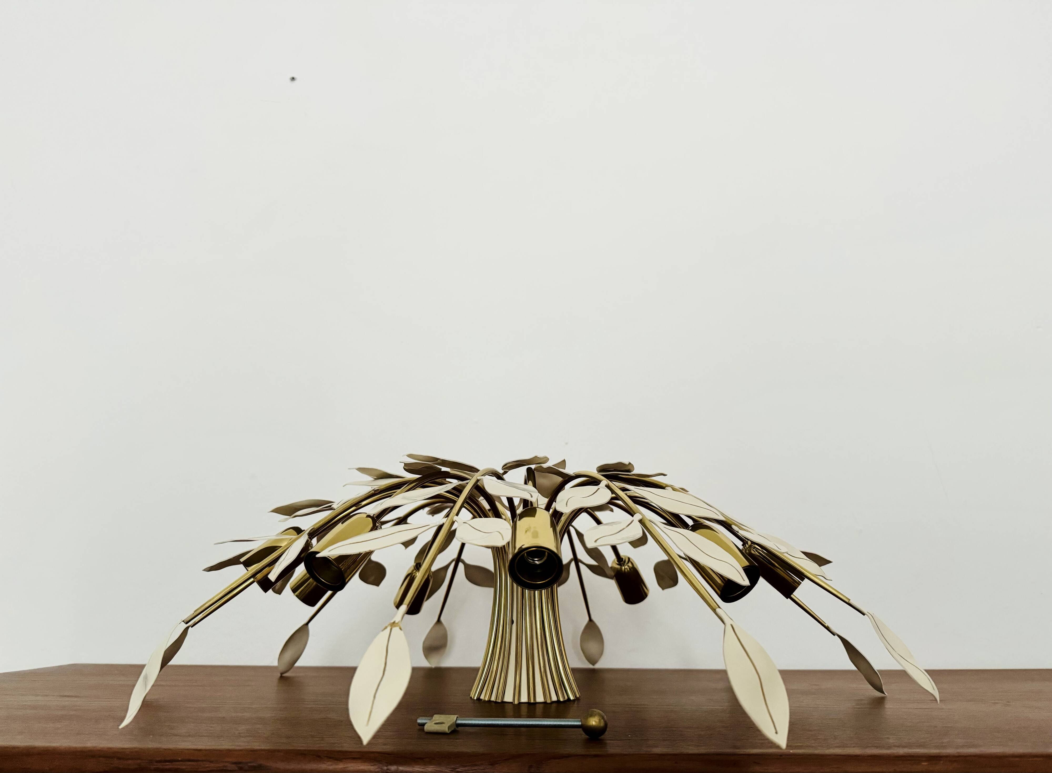 Flush Chandelier by Vereinigte Werkstätten Munich