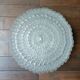 70s molded glass ceiling light