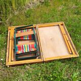 Vintage 1950's picnic table & chair