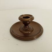 Antique brass candlestick