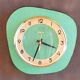 Horloge murale en formica 1960