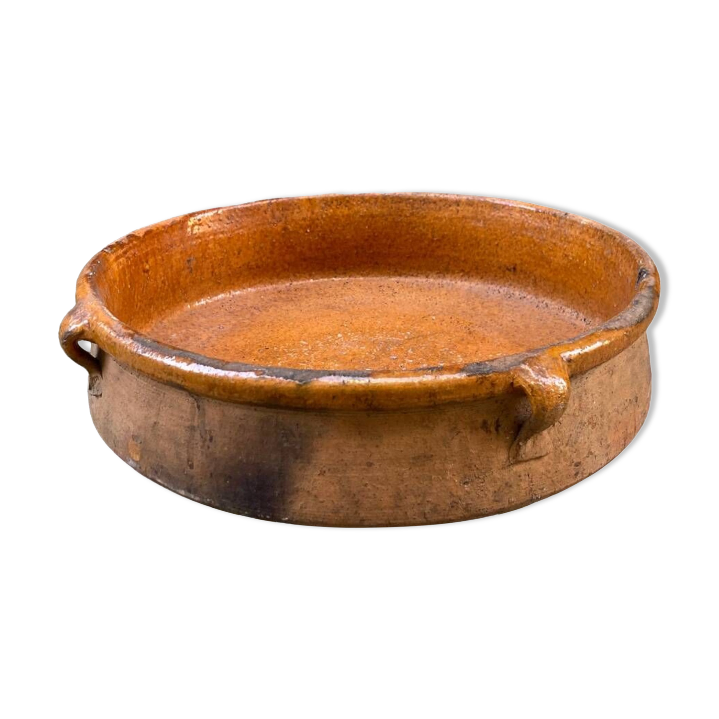South-West glazed earthenware dish