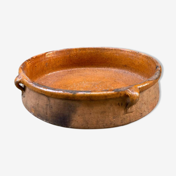 South-West glazed earthenware dish