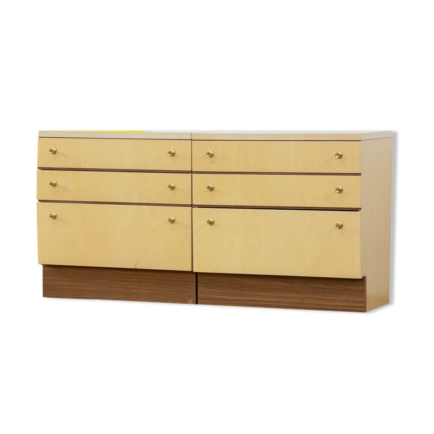 Paire de commodes scandinave vintage – 60 cm
