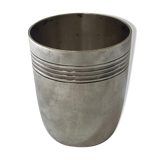 1970 silver metal birth timpani