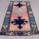 Old turkish Oushak rug 148x85 cm vintage