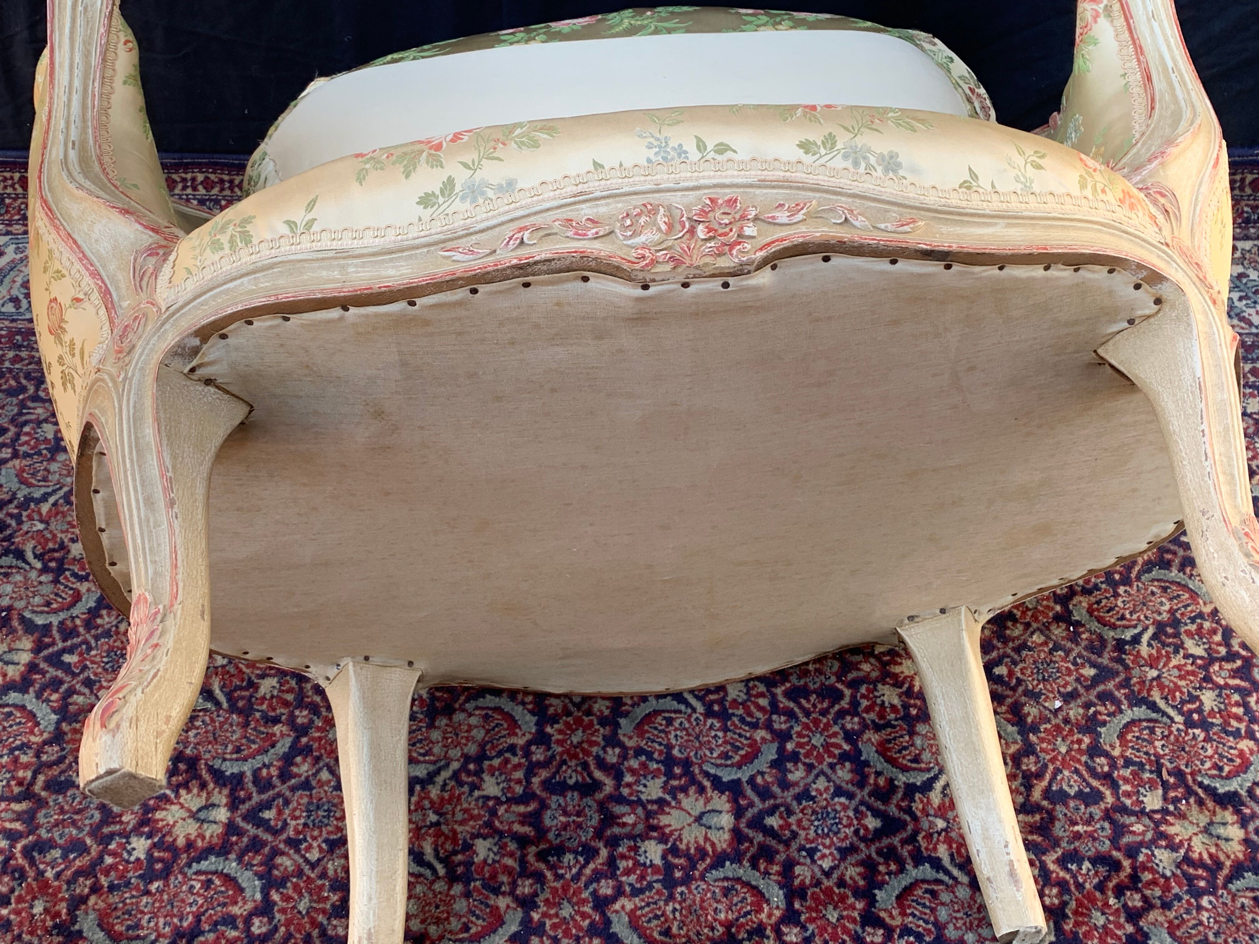 Louis XV-style laqué wooden marquee